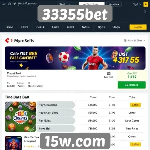 Promoções e bônus disponíveis no 33355bet