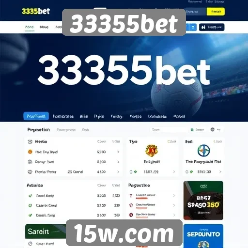 Experiência do usuário no site 33355bet